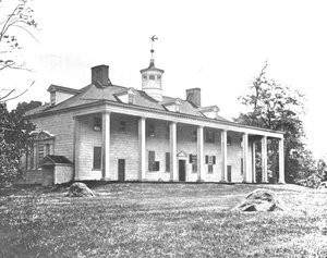 Washingtonin koti, Mount Vernon, Virginia, USA, 1900. tekijältä Unbekannt