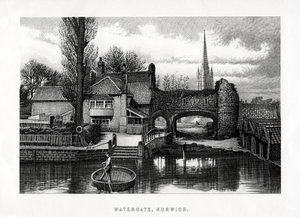 Watergate, Norwich, 1896 tekijältä Unbekannt