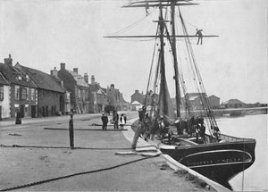 Wells - The Quay, 1895 tekijältä Unbekannt