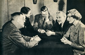 Mikä kysymys! The Brains Trust ulkomailla Donald McCulloughin kanssa, 1942. tekijältä Unbekannt