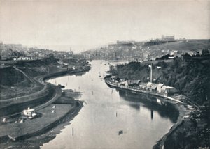 Whitby - Yleinen näkymä kaupunkiin, 1895 tekijältä Unbekannt