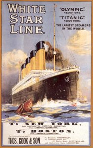 White Star Line. Titanic & Olympic, c. 1911 tekijältä Unbekannt
