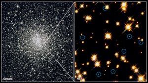 Valkoiset kääpiötähdet Globular Cluster M4H Bond STSCI:ssä tekijältä Unbekannt