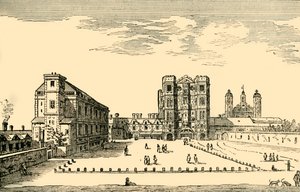 Whitehall noin 1650, 1881. tekijältä Unbekannt