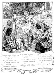 Kuka on Silvia, 1895 tekijältä Unbekannt