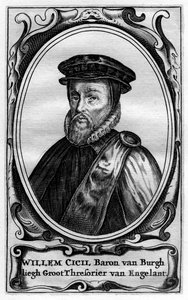 Willem Cecil, ensimmäinen paroni Burghley, 1500-luvun Englannin valtiomies tekijältä Unbekannt