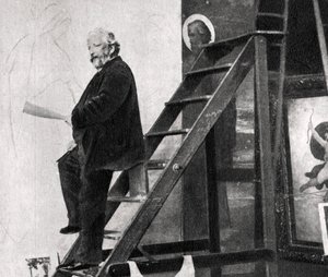 William-Adolphe Bouguereau, ranskalainen taiteilija, 1900 tekijältä Unbekannt