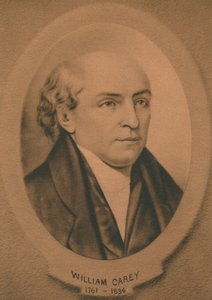 William Carey 1761-1834, brittiläinen lähetyssaarnaaja ja baptistipalvelija, c1910 tekijältä Unbekannt