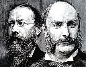 William Henry Preece ja John William Strutt. tekijältä Unbekannt