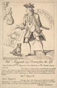 William Hog-garth Esq. Piirretty elämästä, 1763. tekijältä Unbekannt