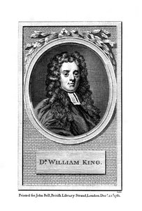 William King, englantilainen runoilija, 1781 tekijältä Unbekannt