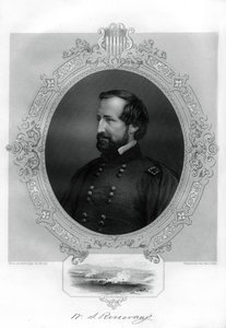 William Rosecrans, unionin kenraali Yhdysvaltain sisällissodan aikana, 1862-1867 tekijältä Unbekannt