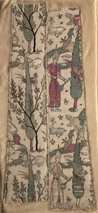 Viininkantajat maisemassa, viittasta, 1525-1550. tekijältä Unbekannt