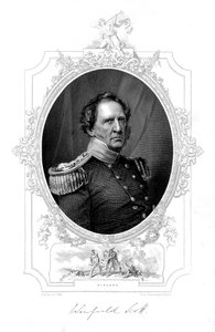 Winfield Scott, 1800-luvun amerikkalainen sotilas tekijältä Unbekannt
