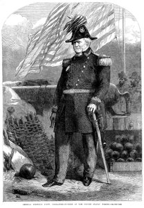 Winfield Scott, amerikkalainen sotilas, 1861 tekijältä Unbekannt