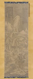 Talvimaisema, Ming- tai Qing-dynastia, 1500-1600-luku. tekijältä Unbekannt