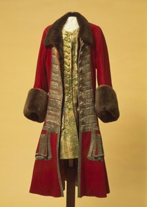 Pietari Suuren talvitakki ja -liivi, 1700-luvun alku. tekijältä Unbekannt