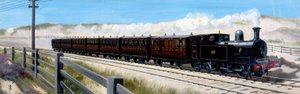 Wirral Railway -juna matkalla Birkenheadiin tekijältä Unbekannt