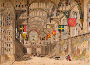 Wolseys Hall, Hampton Court, 1845 tekijältä Unbekannt