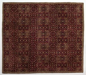 Villamatto millefleur-koristeella, 1600-luvun alku. tekijältä Unbekannt