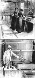 Työntekijät yrityksessä Nobel Explosives Company Limited, Ardeer, Ayrshire, 1884 tekijältä Unbekannt