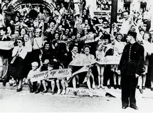 Toinen maailmansota: Pariisin vapauttaminen, 1944. tekijältä Unbekannt