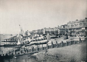 Worthing - Yleinen näkymä edestä, 1895 tekijältä Unbekannt