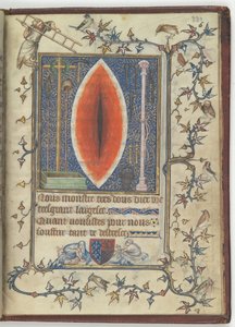 Kristuksen haava Bonne de Luxembourgin psalteri- ja rukouskirjasta, noin 1345 tekijältä Unbekannt