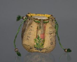 Kudottu kukkaro, 1700-luku. tekijältä Unbekannt