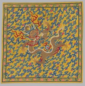 Kääre kuvakudoskäärölle Kirkkaan ja mutaisen veden sekoittumiseen..., 1736-95. tekijältä Unbekannt
