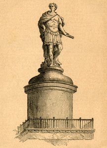 Wrensin alkuperäinen suunnittelu monumentin huipulle, 1897. tekijältä Unbekannt