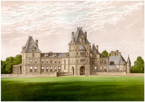 Wynnstay, Denbighshire, Wales, Baronet Williams-Wynnin koti, 1880 tekijältä Unbekannt