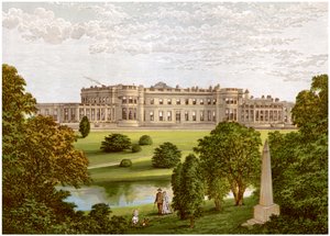 Wynyard Park, Durhamin kreivikunta, Londonderryn markiisin koti, vuodelta 1880 tekijältä Unbekannt