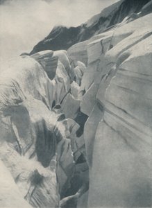 Haukottelu, Bergli Grindelwaldin yläpuolella, vuodelta 1935 tekijältä Unbekannt