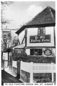 Ye Old Fighting Cocks Inn, St Albans, Hertfordshire, 1937 tekijältä Unbekannt