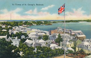 Ye Towne St. Georgesista, Bermuda, 1900-luvun alku. tekijältä Unbekannt
