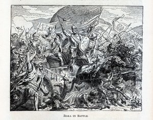 Ziska taistelussa, 1882 tekijältä Unbekannt