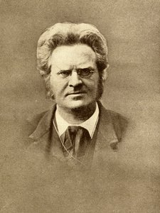 Bjornstjerne Martinius Bjornson (1832-1910) (bw kuva)
