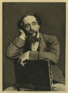 Charles Dickens, muotokuva valokuvan perään, Herbert Watkins (s.1828) (mezzotint) tekijältä Unbekannt Unbekannt