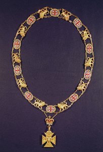 Kunniapanta, kultaa ja emalia, lahjoitti Wellingtonin herttualle (1769-1852), George IV, n. 1825