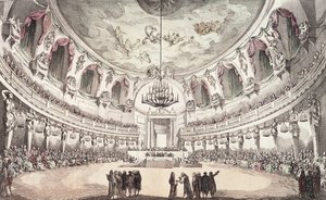 Konserttitalo Venetsiassa, 1700-luku tekijältä Unbekannt Unbekannt