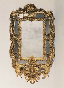 George II veistetty kullattu peili, 1700-luvun puoliväli tekijältä Unbekannt Unbekannt