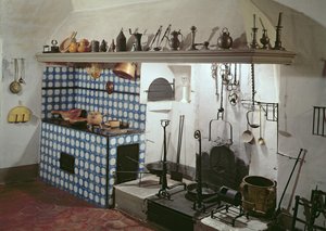 Hotel de Cabrisin keittiön sisustus, 1774
