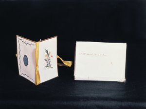Jane Austenin valmistama neulakotelo, 1700-luvun loppu