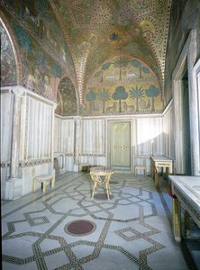 Arabien ja bysanttilaisten käsityöläisten Sala di Ruggero, Palazzo dei Normanni, Palermo, Italia tekijältä Unbekannt Unbekannt