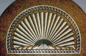 Shell mosaiikki, Insula II -rakennus I 130-150 jKr tekijältä Unbekannt Unbekannt