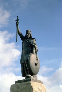 Alfred Suuren (849-99) patsas (katso myös 10842)
