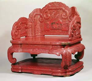 Keisari Chien Lungin (1736-95) valtaistuin
