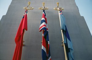 Union Jacks Cenotaphissa Lontoossa tekijältä Unbekannt Unbekannt