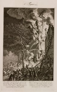 Tuli sokerinjalostamossa Amsterdamissa, Hollannissa, 29. joulukuuta 1669 tekijältä Unbekannt
